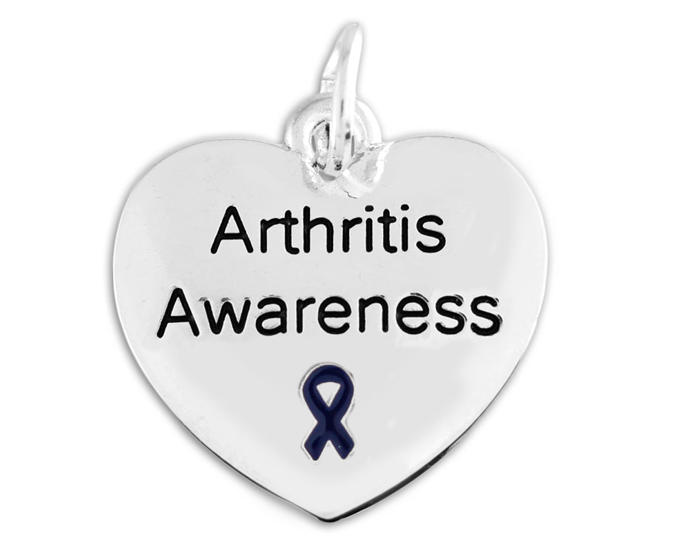 Arthritis Awareness Heart Charm