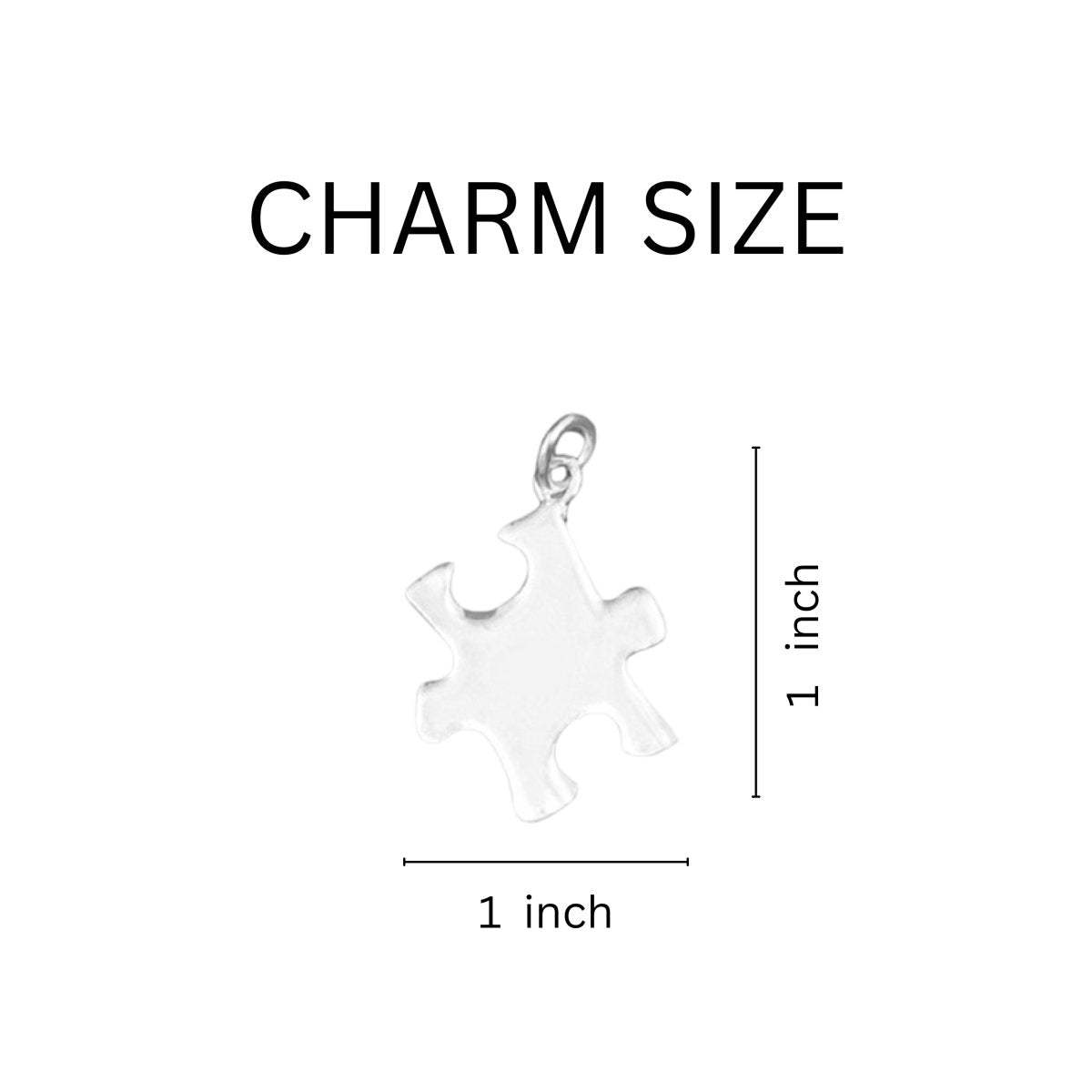 Large Autism Puzzle Piece Retractable Bracelets