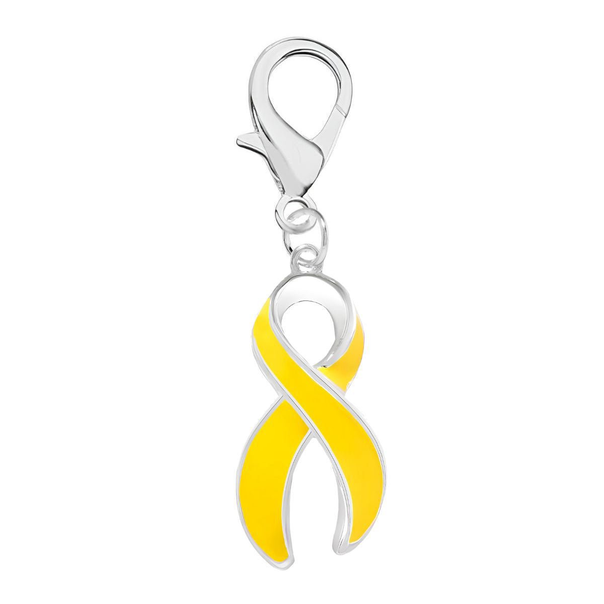 Large Yellow Ribbon Hanging Charms
