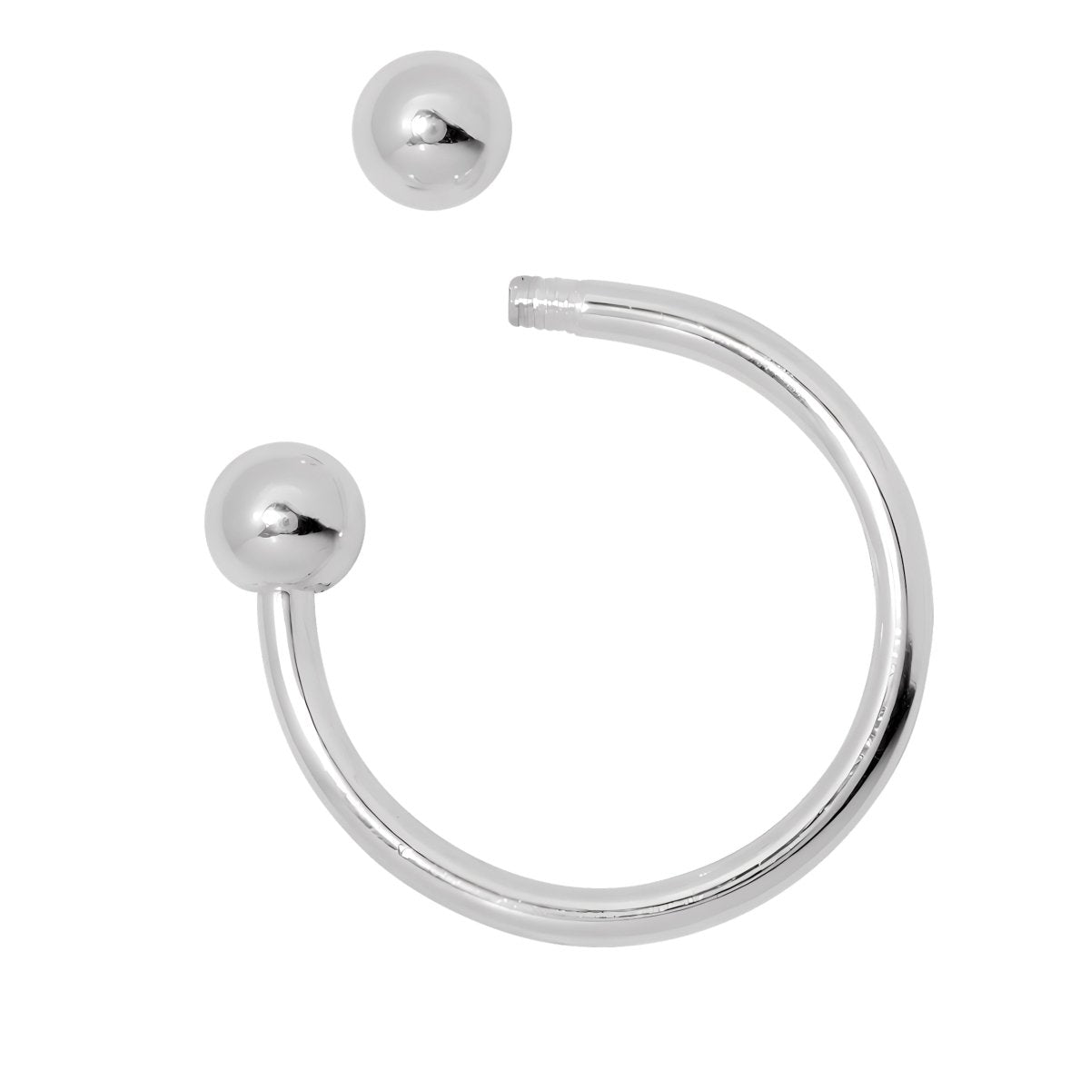 Multicolored Puzzle Piece Heart Horseshoe Key Chains