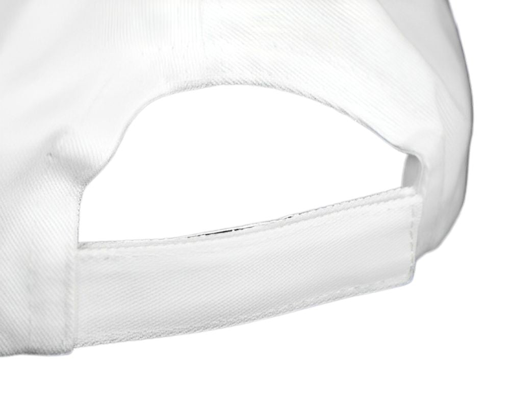 Rectangle Transgender Flag Hats in White