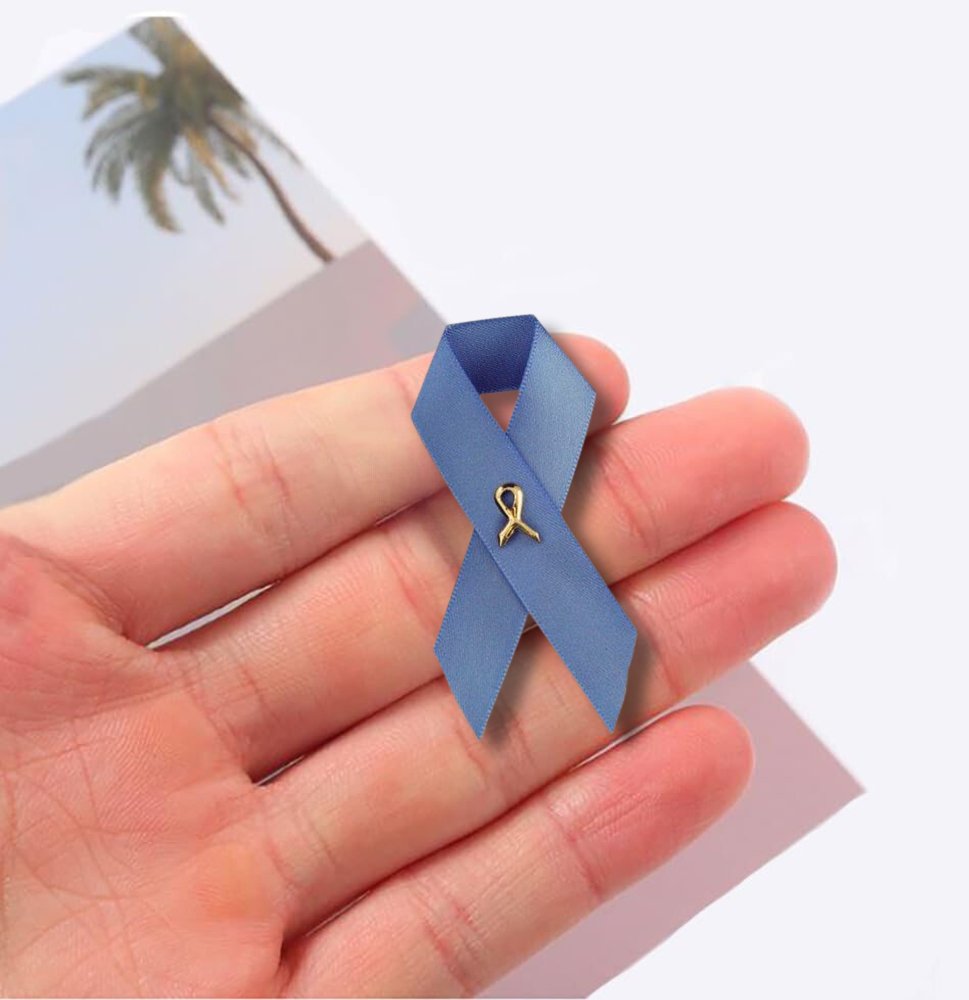 Satin Periwinkle Ribbon Awareness Pins