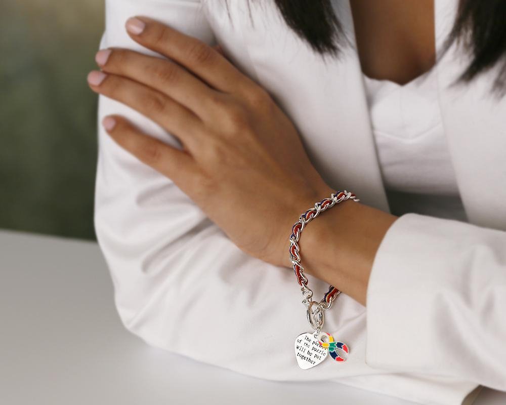 Autism Multiple Color Rope Bracelets