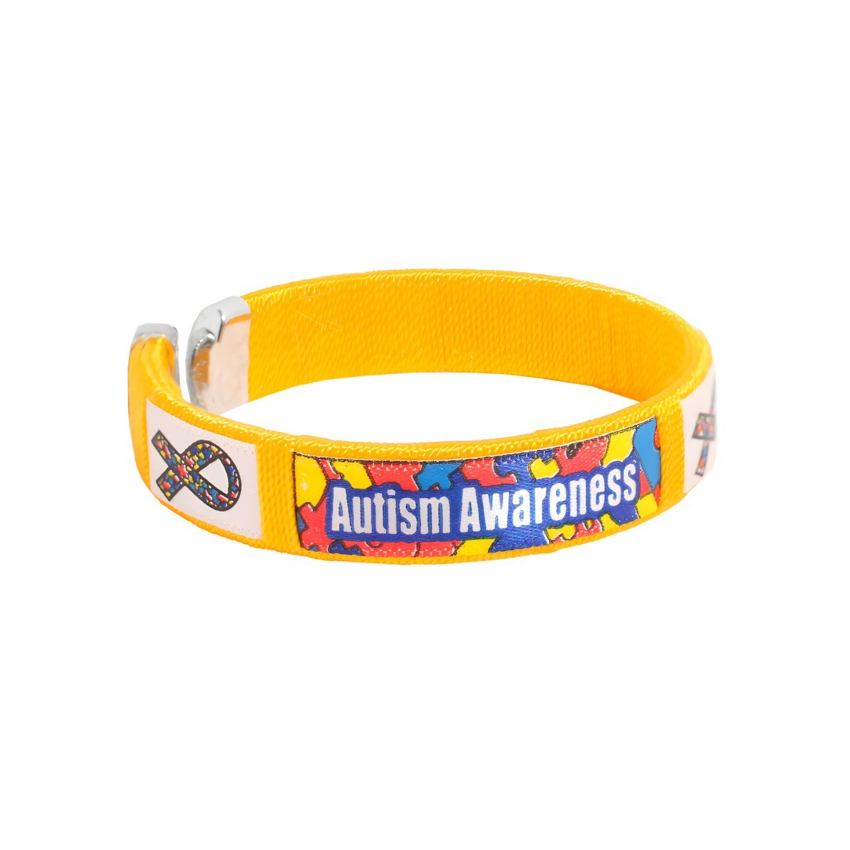 25 Pack Child Autism Awareness Bangle Bracelets (25 Bracelets)