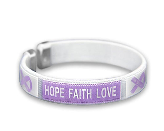25 Pack Child Epilepsy Awareness Bangle Bracelets (25 Bracelets)