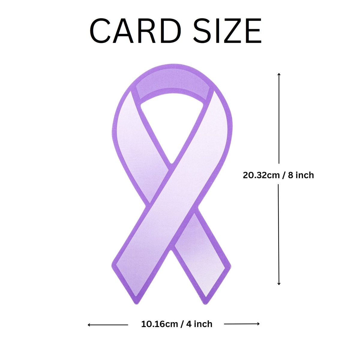 50 Pack Large Paper Purple Ribbons (50 Ribbons)