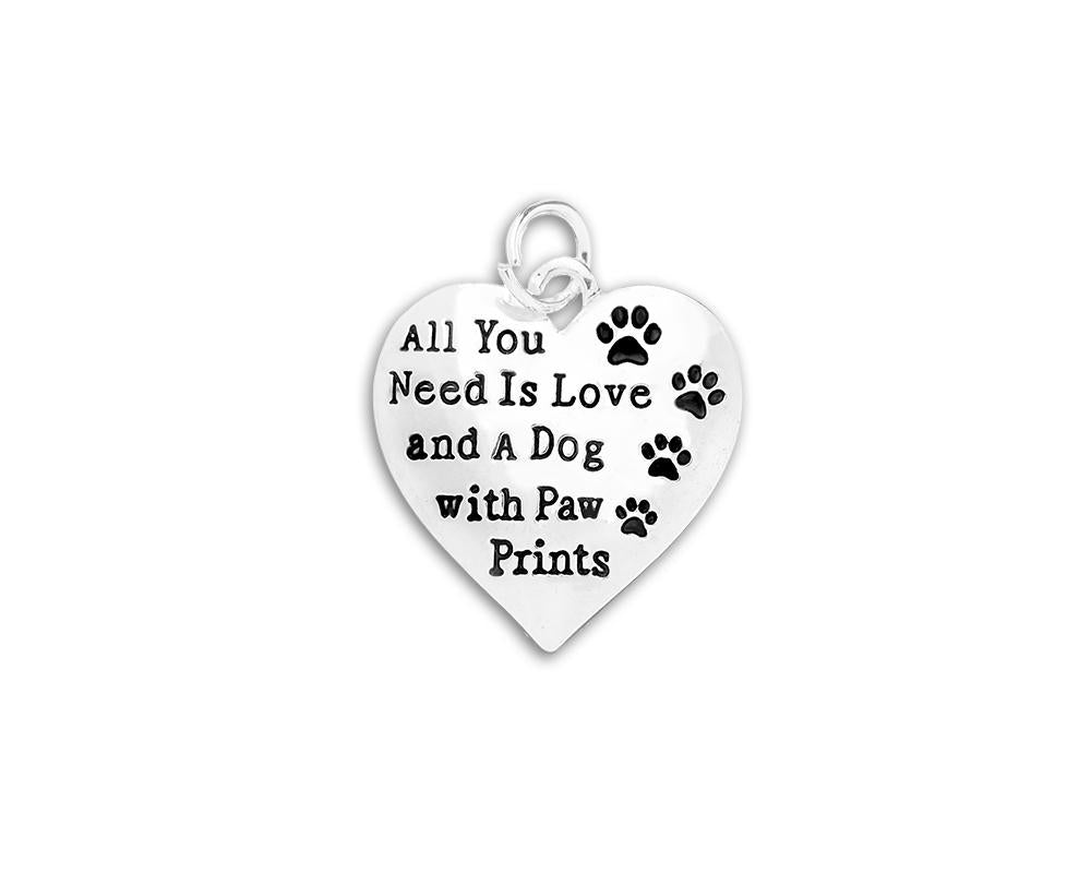 All You Need Is Love Dog Charms
