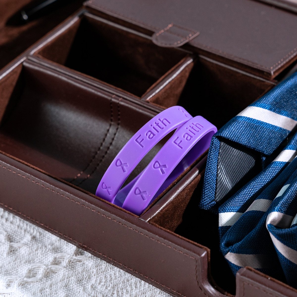 Alzheimer's Awareness Silicone Bracelet Wristbands