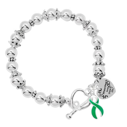 Cerebral Palsy Awareness Charm Where There Is Love Bracelets
