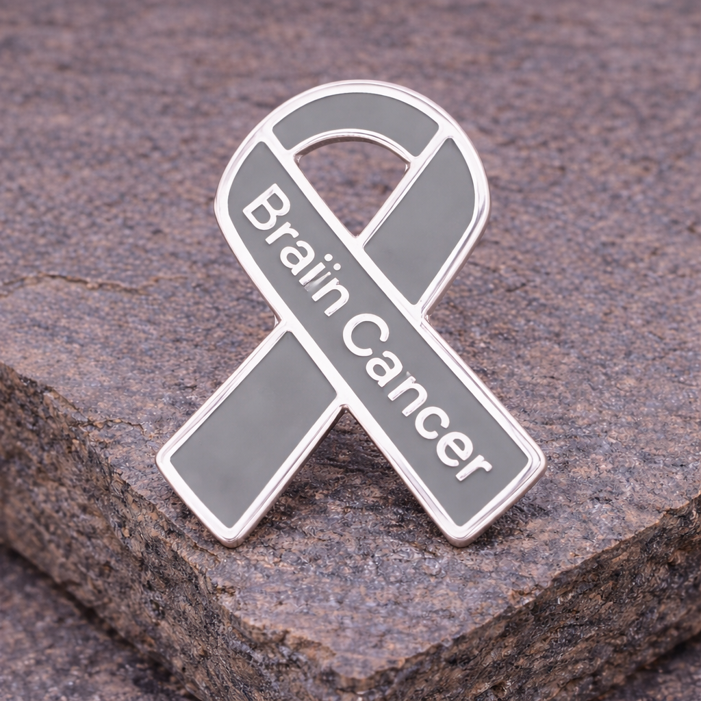 Brain Cancer Awareness Ribbon Pins