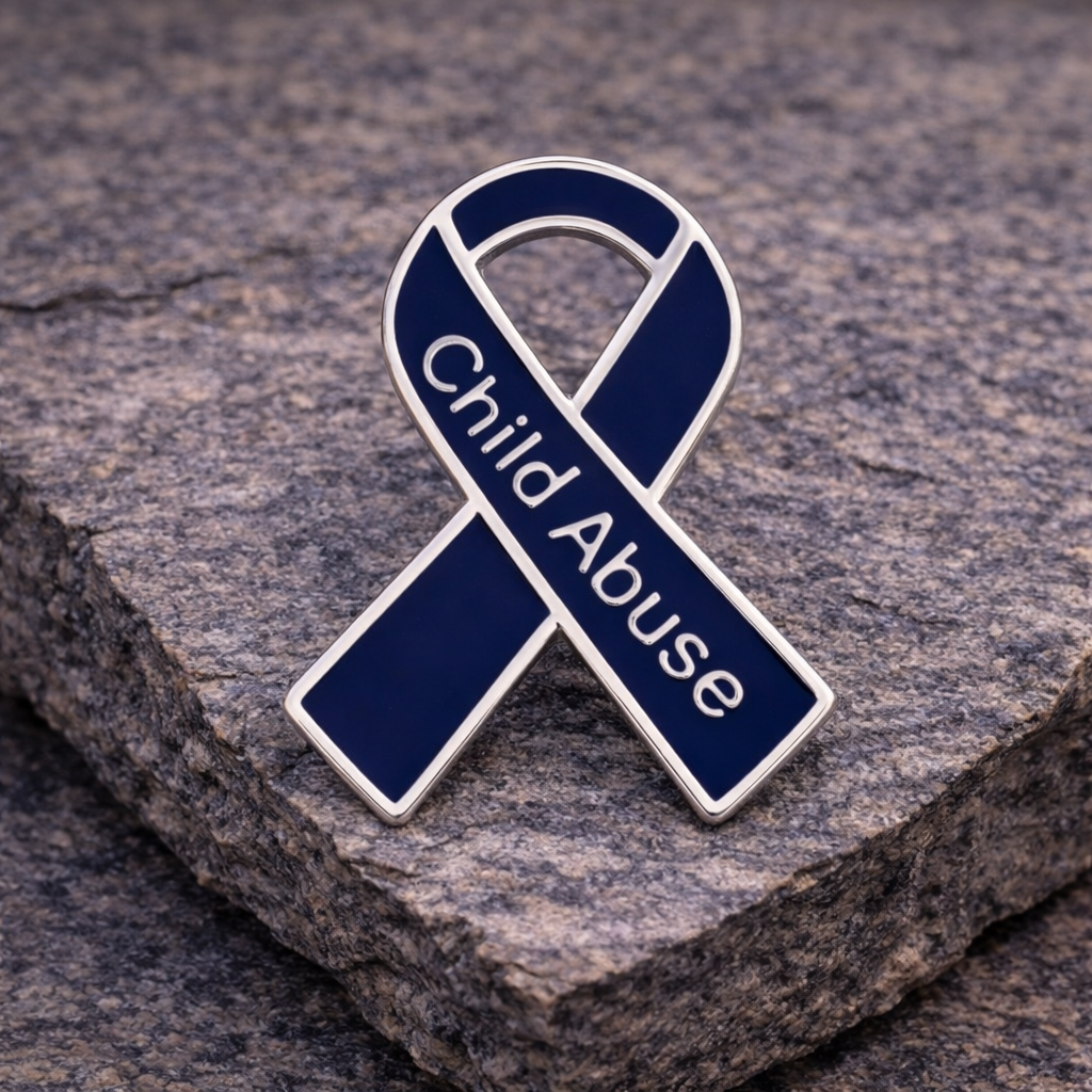 Child Abuse Awareness Ribbon Pins