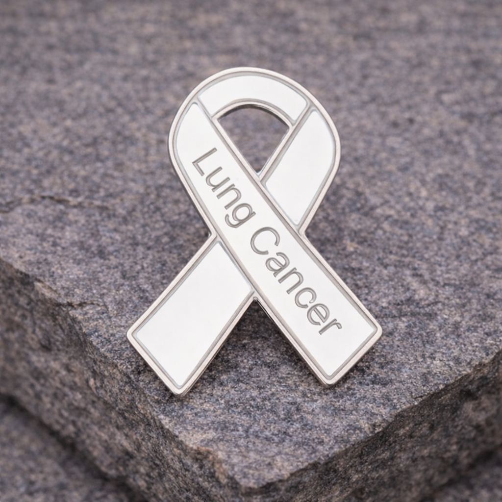 Lung Cancer Awareness Pins