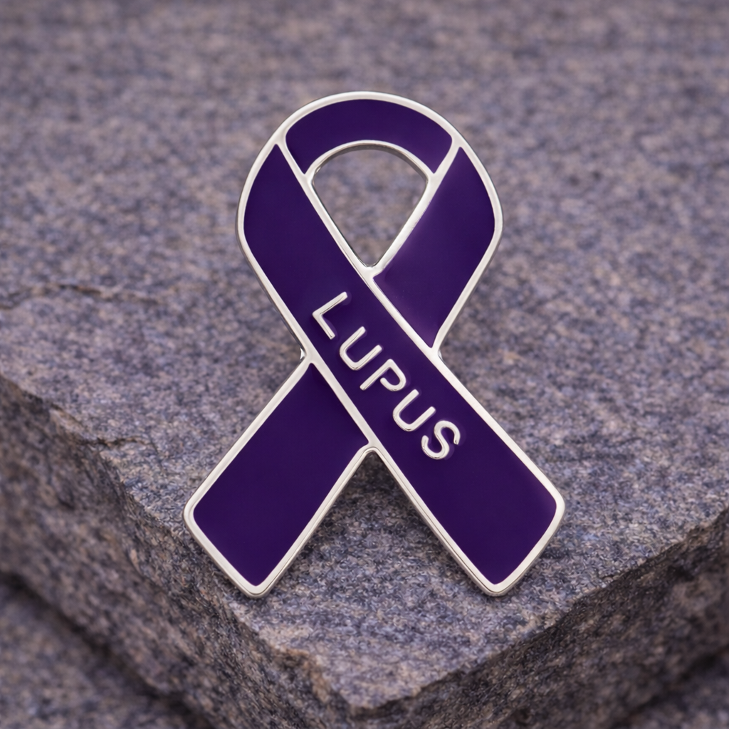 Lupus Awareness Ribbon Pins