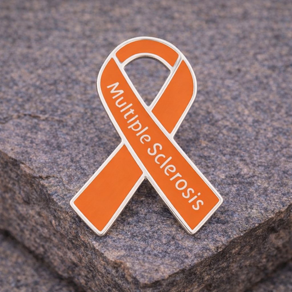 Multiple Sclerosis Awareness Ribbon Pins