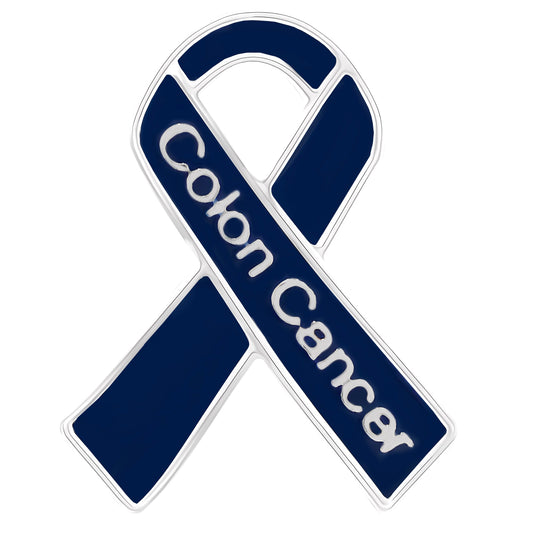 Colon Cancer Awareness Ribbon Pins