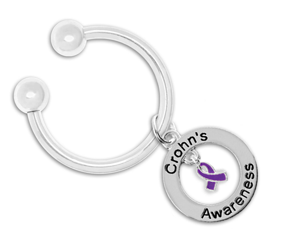Crohn's Disease Awarenes Key Chains