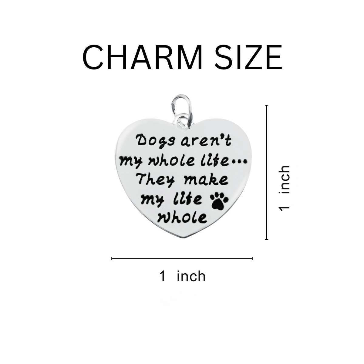 Dogs Aren't My Whole Life Partial Beaded Bracelets