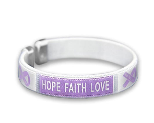 Epilepsy Ribbon Bangle Bracelets