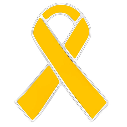 Gold Ribbon Awareness Pins for Childhood Cancer