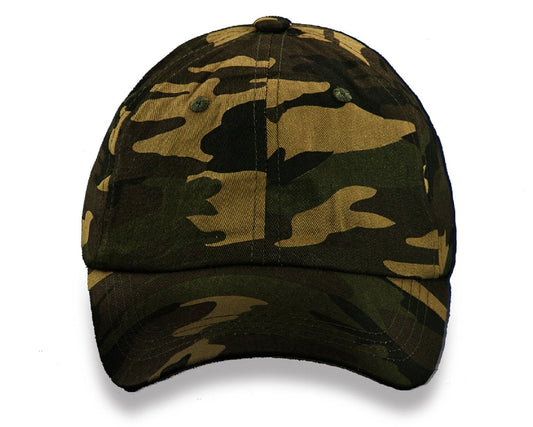Green Camouflage Baseball Hats