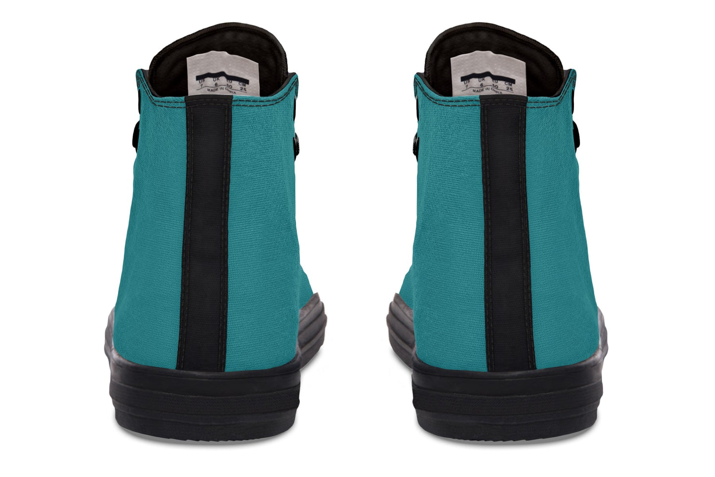 Sunflower And Skulls Teal High Tops