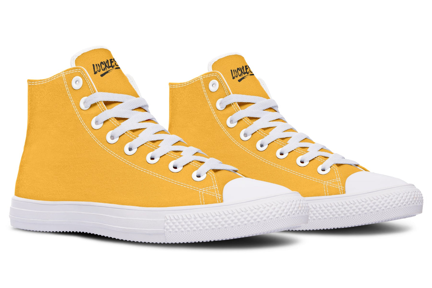 Sunflower And Skulls Yellow High Tops