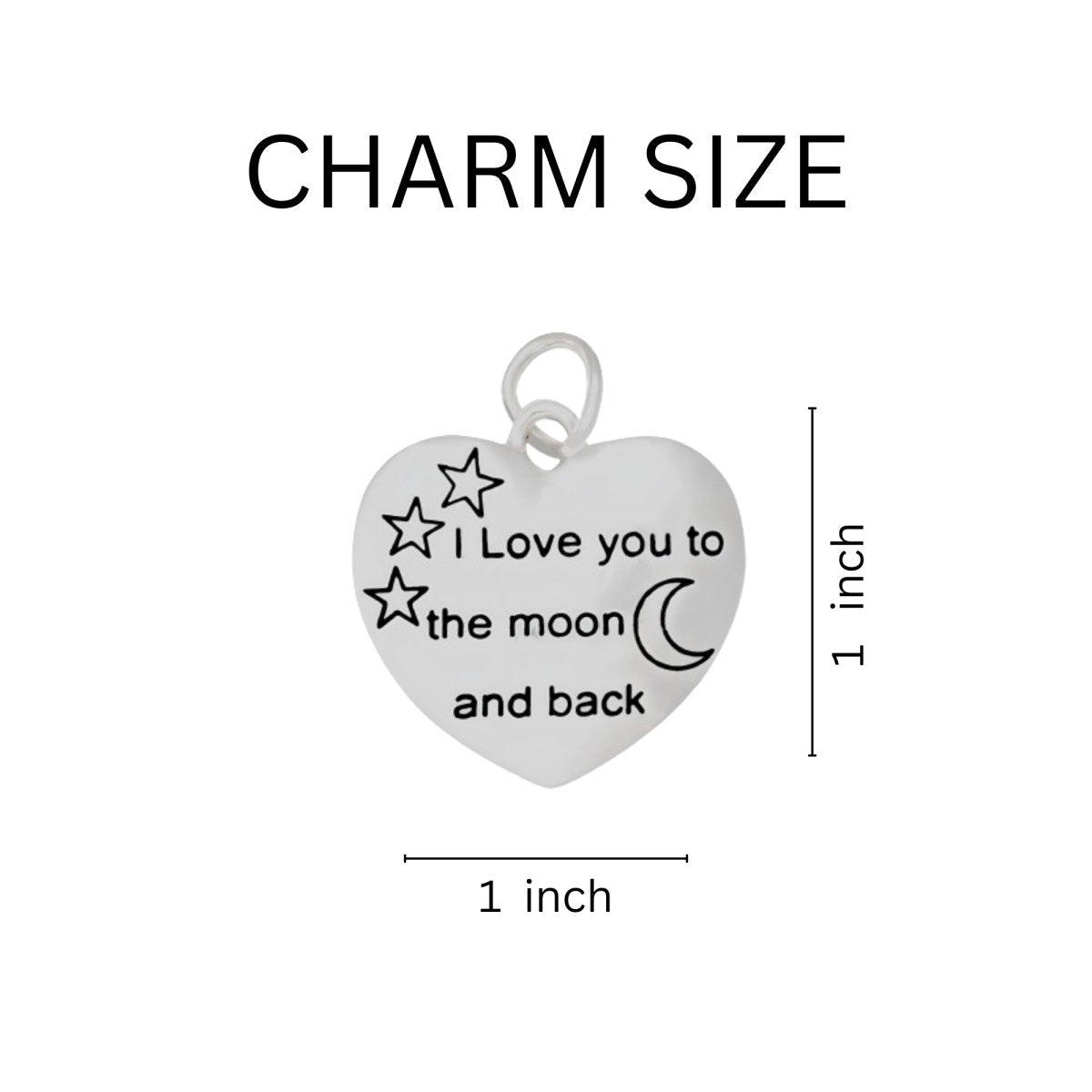 I Love You To The Moon And Back Leather Bracelets
