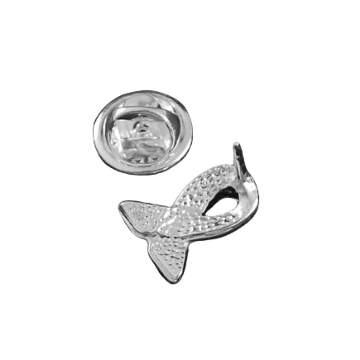 Lapel Pink & Blue Ribbon Pins