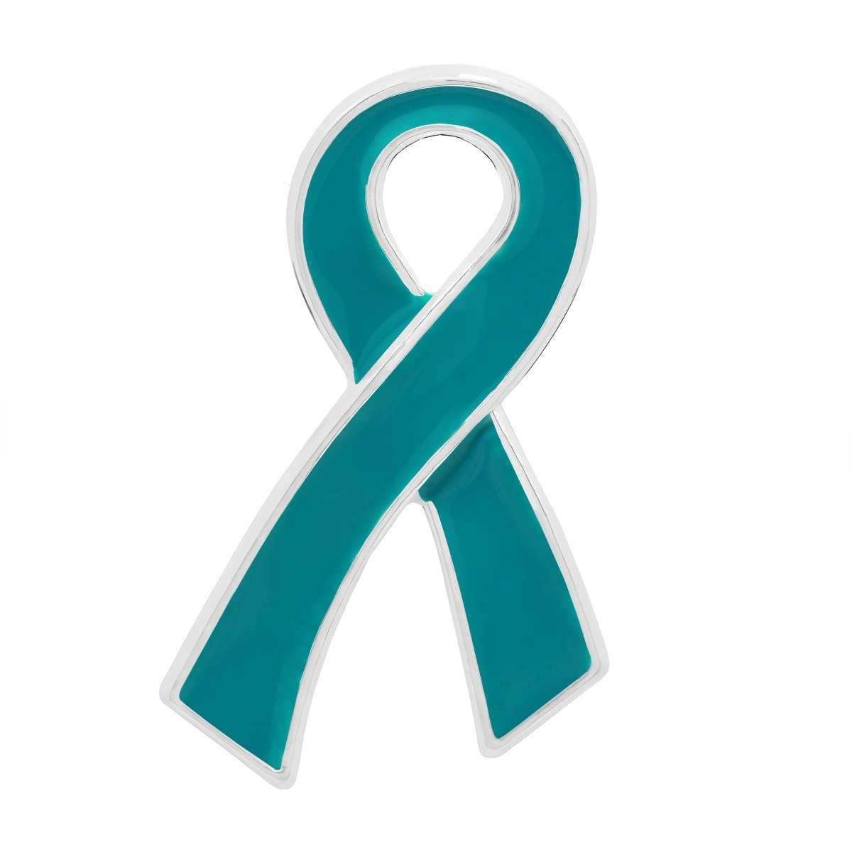 Large Flat Sexual Assault Awareness Ribbon Pins