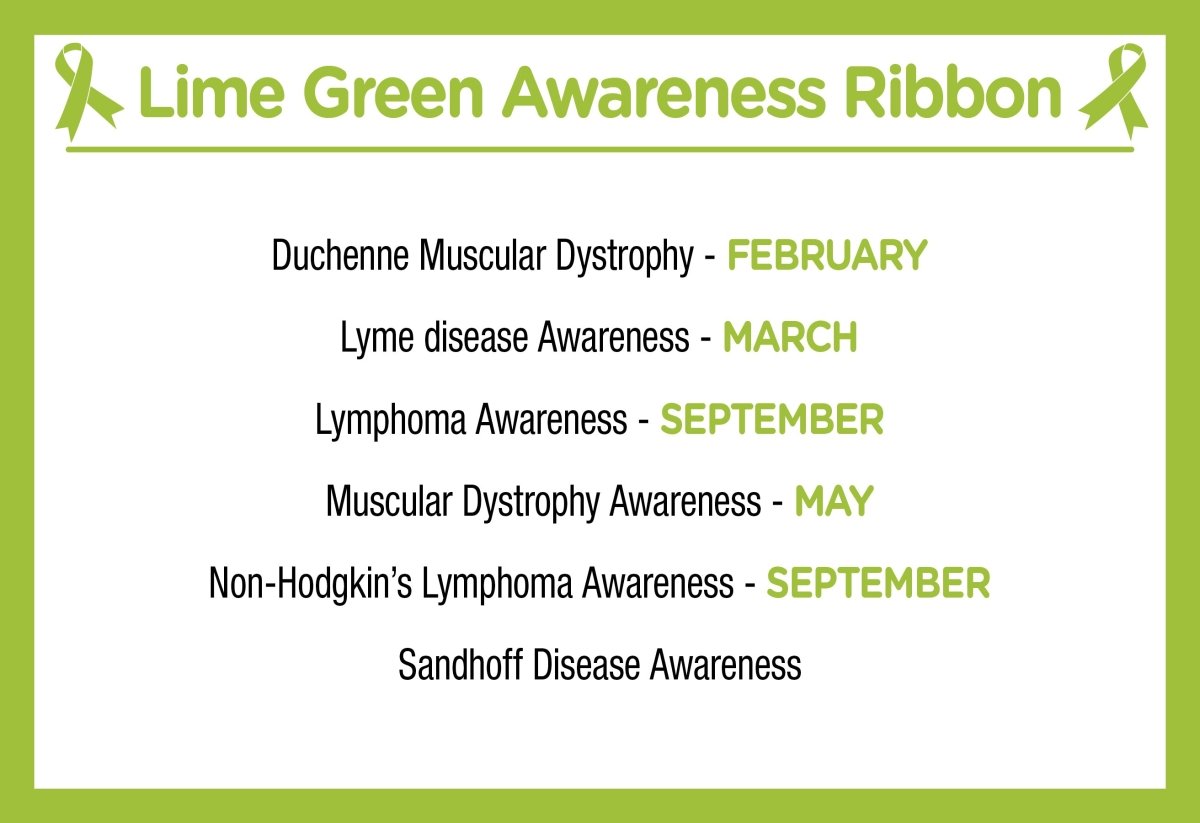 Large Lime Green Ribbon Charms