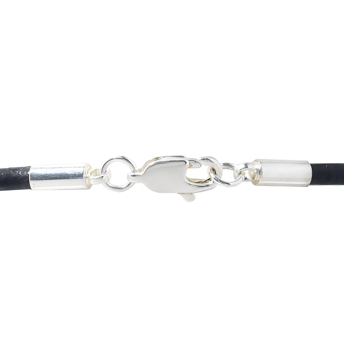 Large Pink Ribbon Leather Cord Bracelets