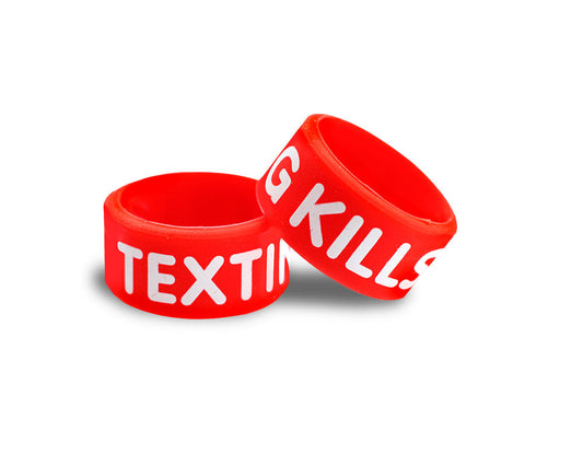 Large Texting Kills Silicone Rings
