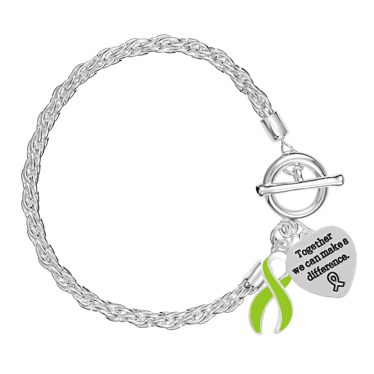 Lime Green Ribbon Rope Bracelets