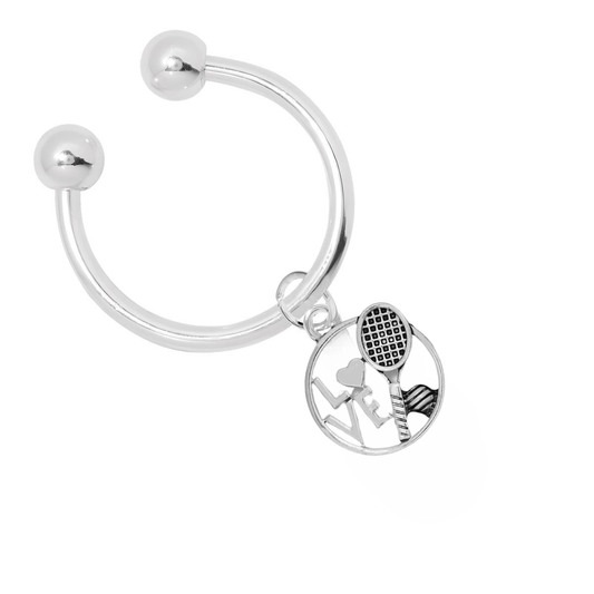 Love Tennis Key Chains