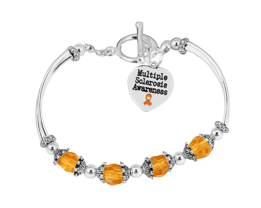 Multiple Sclerosis Awareness Partial Bead Bracelets
