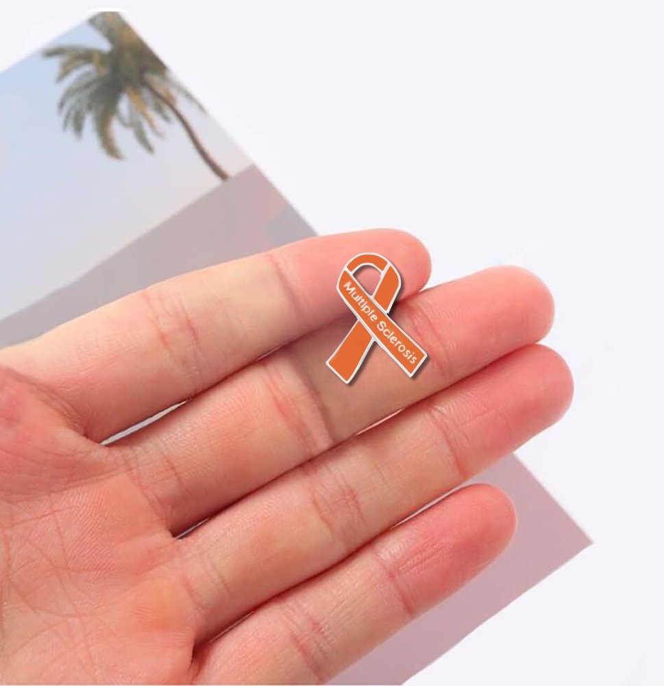 Multiple Sclerosis Awareness Ribbon Pins