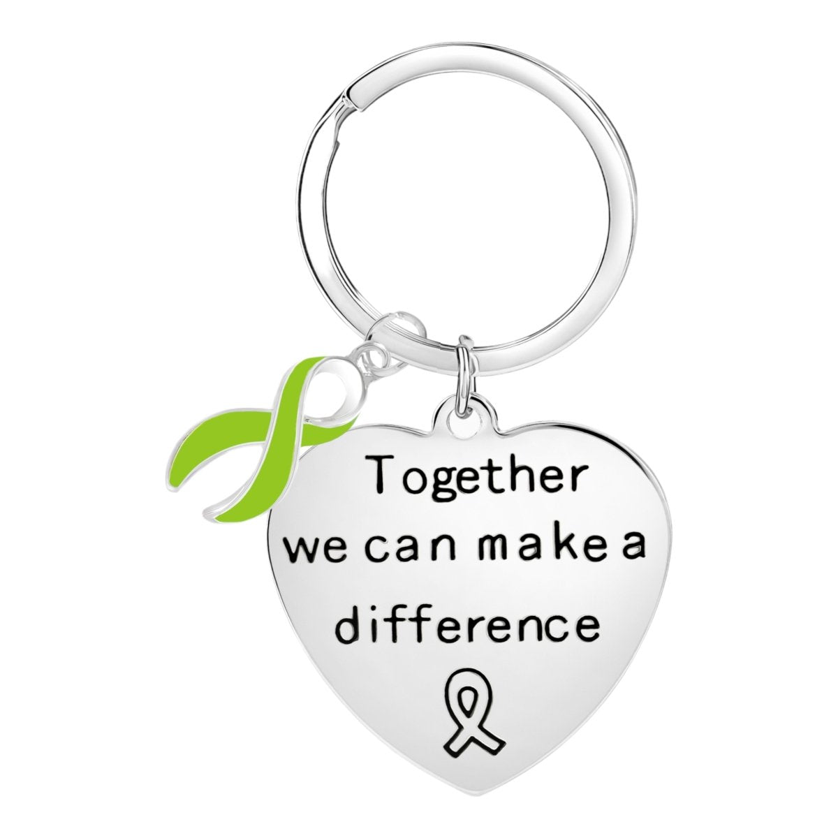Non-Hodgkin's Lymphoma Ribbon Key Chains