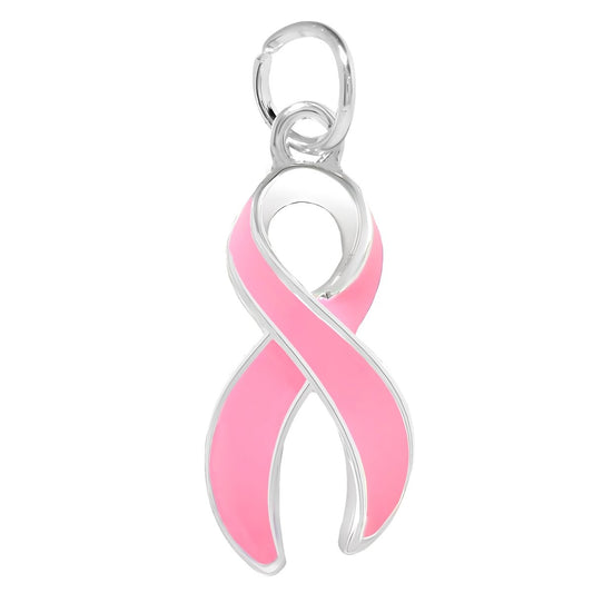 Pink Ribbon Awareness Charms