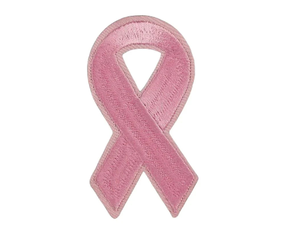 Pink Ribbon Breast Cancer Awareness Sew-On/Iron-On Patches
