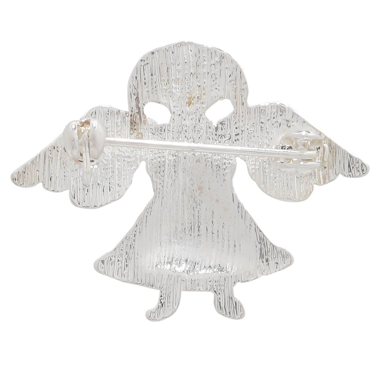 Pink & Blue Ribbon Angel Pins