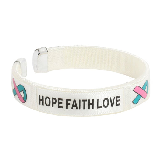 Pink & Teal Bangle Bracelets