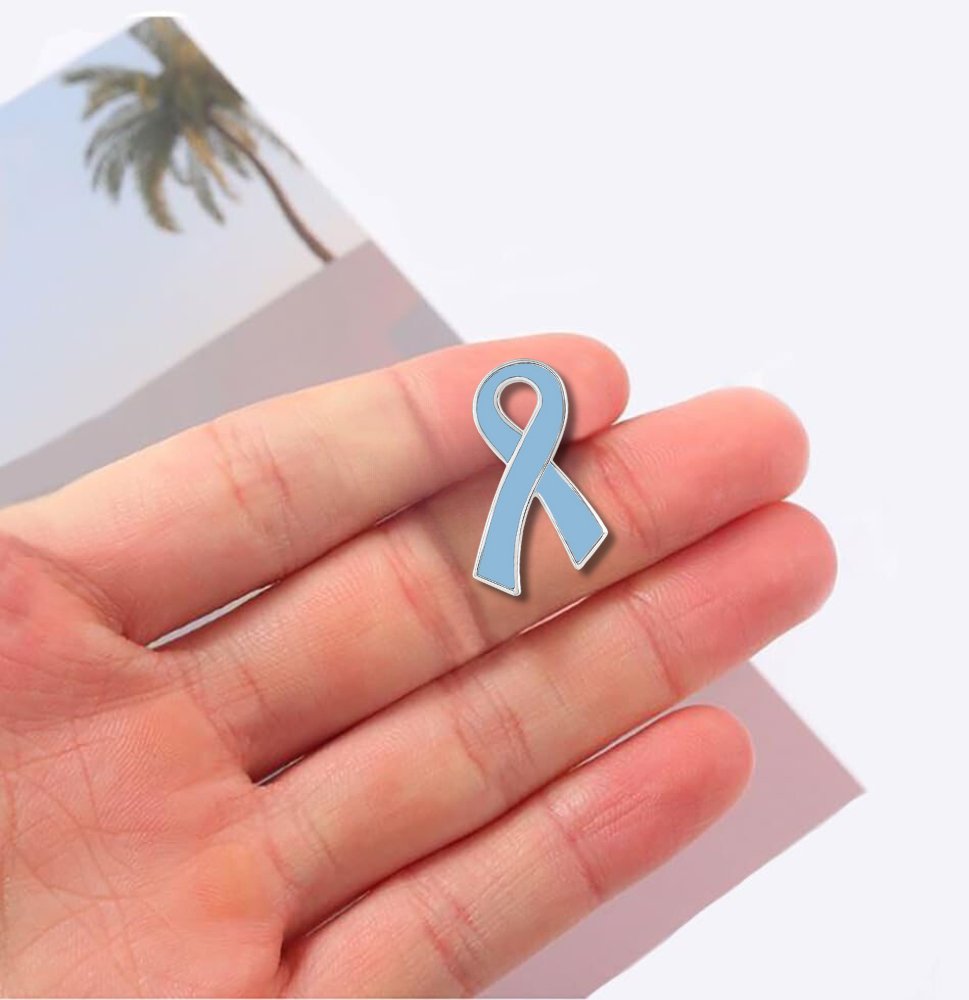 Prostate Cancer Ribbon Pins