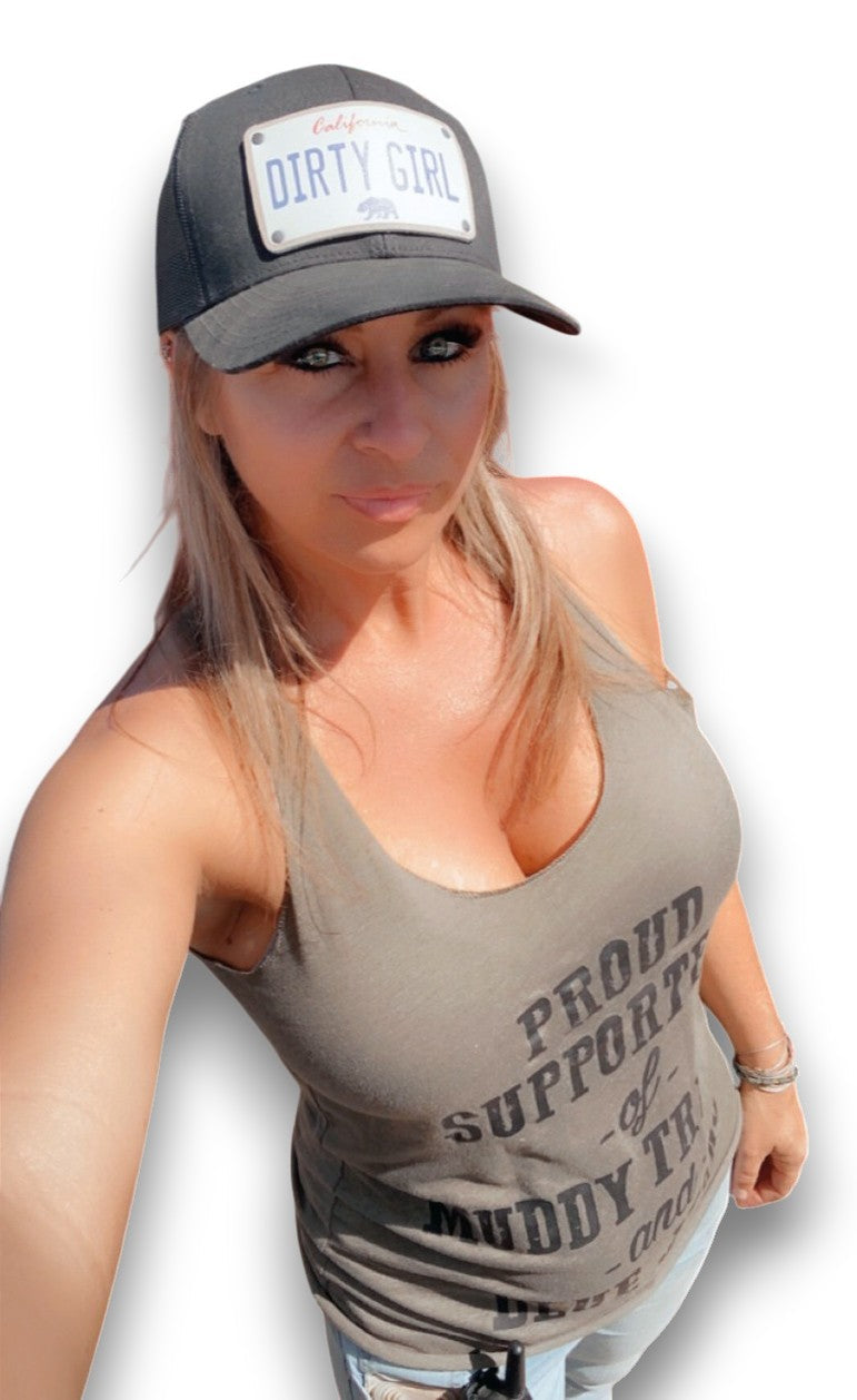 Proud Supporter of Muddy Trucks and Blue Jeans Tank Top