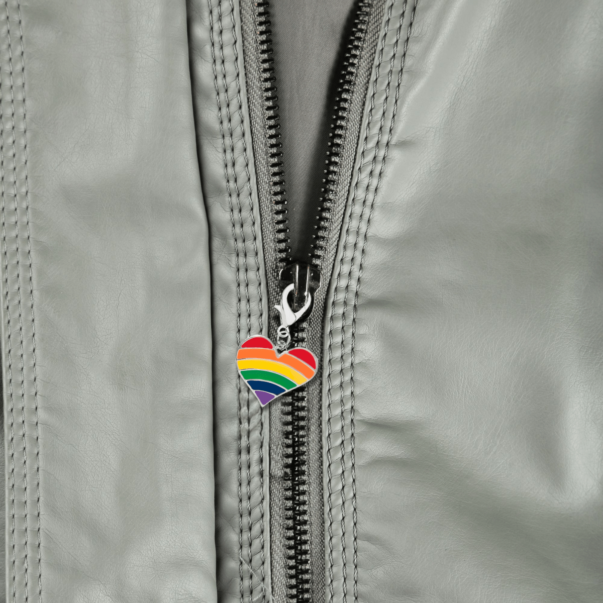 Rainbow Heart Gay Pride Hanging Charms