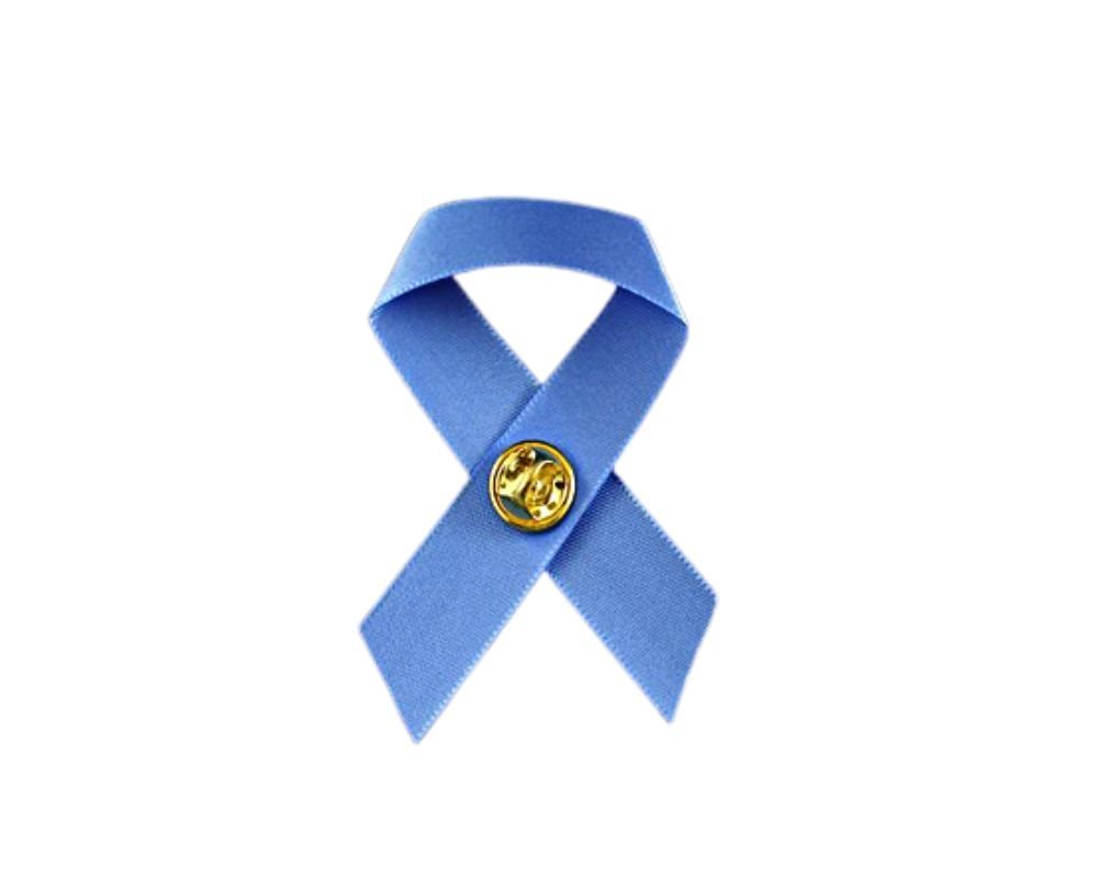 Satin Periwinkle Ribbon Awareness Pins