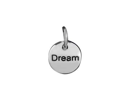 Silver Dream Circle Charms