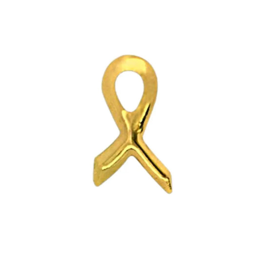 Small Gold Ribbon Childhood Cancer Tac Pins
