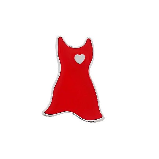 Small Red Dress Lapel Pins