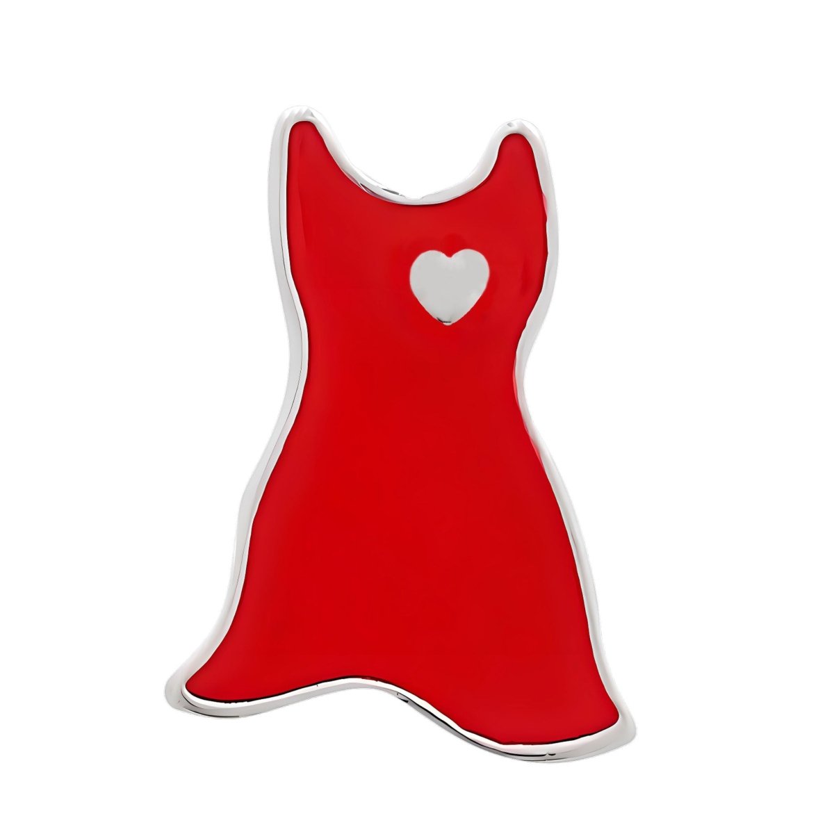 Small Red Dress Lapel Pins