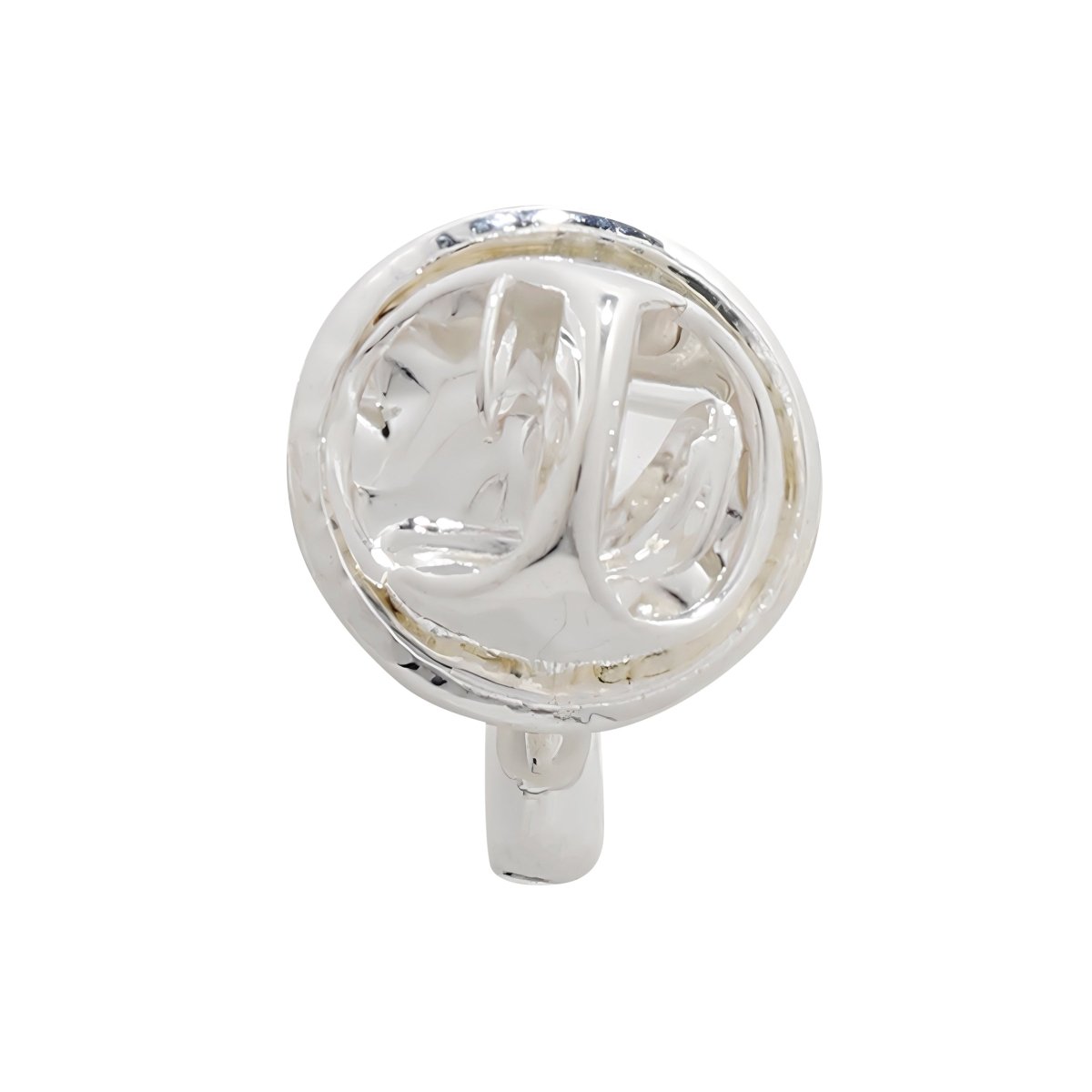 Small Silver Cross Lapel Pins